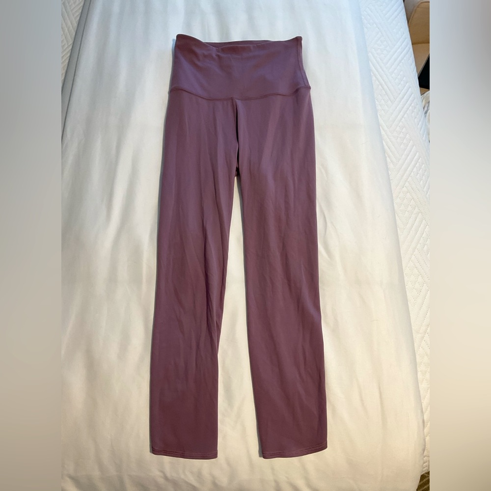Purple leggings